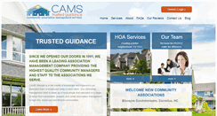 Desktop Screenshot of camsmgt.com